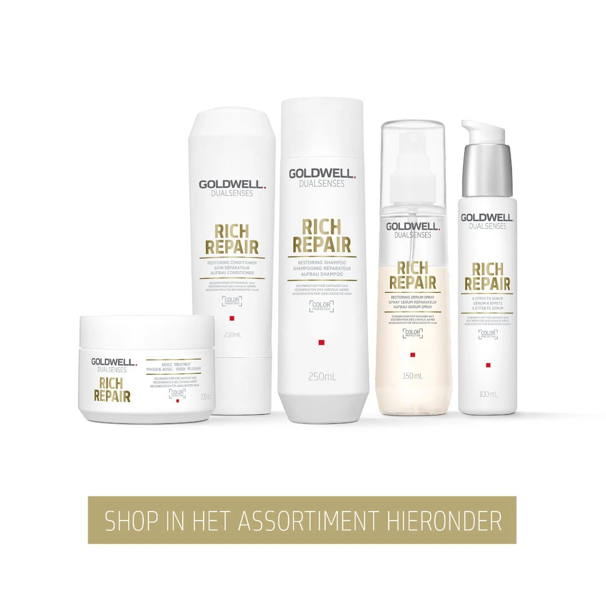 5x Goldwell Dualsenses Rich Repair 6 Effects Serum 100ml 4 5x Goldwell Dualsenses Rich Repair 6 Effects Serum 100ml - Afbeelding 4