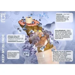 ICE Professional Keep My Blonde Shampoo Anti-yellow 1000ml -Goldwell Verkoop ice professional keep my blonde 2 3