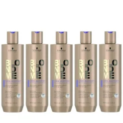 5x Schwarzkopf Blond Me Cool Blondes Neutralizing Shampoo 300ml