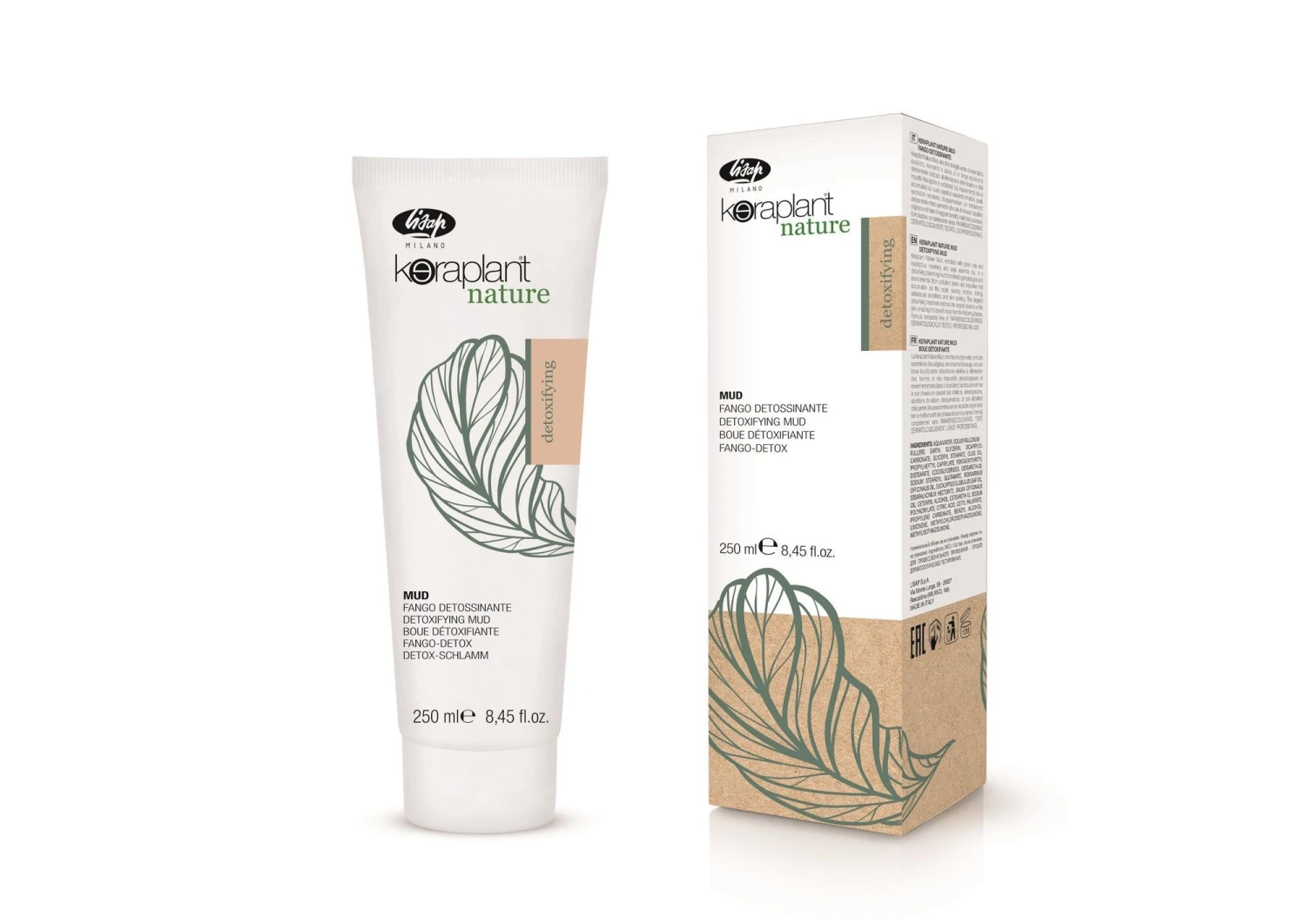 Lisap Keraplant Nature Detoxifying Mud 250ml 1 Lisap Keraplant Nature Detoxifying Mud 250ml