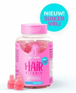 Sweet Bunny Haarvitamines Vegan & Suikervrij 60st