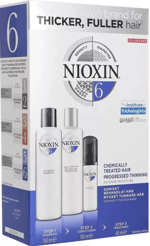 Nioxin 3D Verzorgingssysteem Kit 6 1 Nioxin 3D Verzorgingssysteem Kit 6